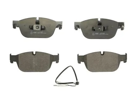 Комплект гальмівних колодок передн, CITROEN C5 III, C6, DS4, DS5 PEUGEOT 308, 308 I, 407, 508 I, 508/KOMBI, RCZ 1.6-3.0D 03.04- ABE C1P051ABE