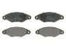 Колодки гальмівні дискові передні RENAULT Kangoo 97-07, Thalia 99-08, PEUGEOT 206 98-12, 306 93-02, CITROEN Xsara 00-06, Xsara 97-00 ABE C1R012ABE (фото 1)