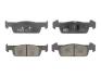 Комплект гальмівних колодок передн, DACIA LOGAN II, LOGAN MCV II, SANDERO, SANDERO II RENAULT CLIO IV, CLIO IV/HATCHBACK, SANDERO/STEPWAY I, SANDERO/STEPWAY II, THALIA III 0.9-1.6 11.08- ABE C1R048ABE (фото 1)