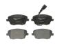 Комплект гальмівних колодок передн, SEAT IBIZA III, IBIZA IV, IBIZA IV SC SKODA FABIA I, FABIA II, ROOMSTER, ROOMSTER PRAKTIK VW POLO IV, POLO V, POLO VIVO 1.2-2.0 12.99- ABE C1S004ABE (фото 1)