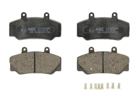 Комплект гальмівних колодок передн, VOLVO 740, 760, 780, 940, 940 II, 960 2.0-2.9 08.81-12.95 ABE C1V003ABE