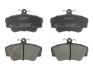 Комплект гальмівних колодок передн, VOLVO 440, 460, 480 1.6-2.0 04.86-12.96 ABE C1V007ABE (фото 1)