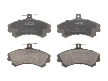 Комплект гальмівних колодок передн, VOLVO S40 I, V40 MITSUBISHI CARISMA, COLT CZC VI, COLT VI, SPACE STAR SMART FORFOUR 1.1-2.0D 07.95-06.12 ABE C1V017ABE