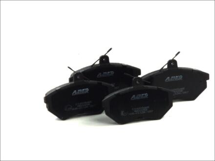 Колодки гальмівні дискові передні VW Golf IV 97-03, Passat B3-B4 88-96, Golf II 83-92, Golf III 91-98, Caddy II 95-04, AUDI 80 91-95, SEAT Ibiza 02-09, CHERY Amulet 03-10, Amulet 09-15 ABE C1W005ABE