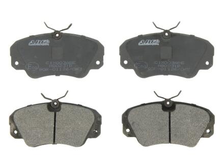 Комплект гальмівних колодок передн, OPEL OMEGA A, OMEGA B, SENATOR B 2.0-3.6 03.87-07.03 ABE C1X003ABE
