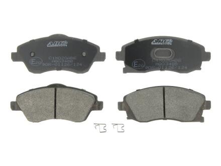 Комплект гальмівних колодок передн, OPEL COMBO TOUR, COMBO/MINIVAN, CORSA C, CORSA C/HATCHBACK, MERIVA A, TIGRA 1.0-1.8 09.00- ABE C1X020ABE