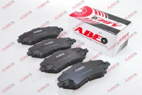 Колодки гальмівні дискові, комплект ABE C1Y029ABE