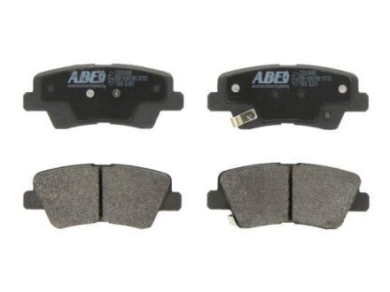 Колодки гальмівні задні Hyundai Accent 10->, Kia Rio III 11->, Tucson 08-> ABE C20314ABE