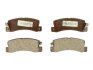 Комплект гальмівних колодок задн, GEO STORM LEXUS ES, RX TOYOTA AVENSIS, CALDINA, CAMRY, CARINA E VI, CARINA IV, CARINA V, CELICA, CHASER, COROLLA, COROLLA FX, CORONA, CRESSIDA 1.3-3.5 08.81- ABE C22005ABE (фото 1)