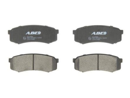 Комплект гальмівних колодок задн LEXUS GX, RX, MITSUBISHI PAJERO IV, TOYOTA 4 RUNNER, AVALON, FJ CRUISER, LAND CRUISER, LAND CRUISER 100, LAND CRUISER 80, LAND CRUISER 90 2.4-4.7 11.84- ABE C22010ABE