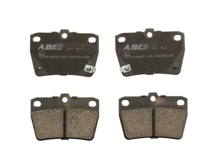 Тормозные колодки задние Toyota Rav 4 1.8i 16V, 2.0i 16V 00-, CHERY TIGO ABE C22027ABE