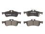 Комплект гальмівних колодок задн, DAIHATSU CHARADE VIII HONDA CIVIC IX TOYOTA YARIS, YARIS / VIOS, YARIS/HATCHBACK 1.0-2.2D 01.05- ABE C22038ABE (фото 1)