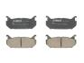 Комплект гальмівних колодок задн, FORD USA PROBE II MAZDA 323 S VI, 626 III, 626 IV, MX-6, XEDOS 6 1.6-2.5 11.87-02.01 ABE C23007ABE (фото 1)