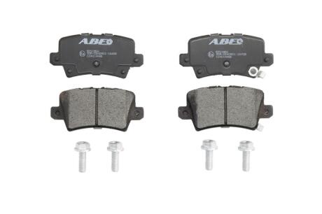 Комплект гальмівних колодок задн, HONDA CIVIC VIII, CR-V IV 1.3-2.4 09.05- ABE C24014ABE