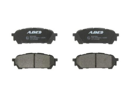 Комплект тормозных колодок, дисковый тормоз ABE C27003ABE
