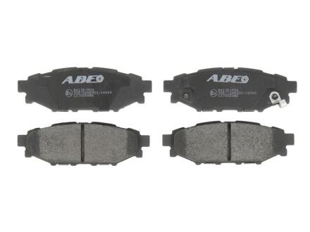 Колодки гальмівні задні Subaru LEGACY V, OUTBACK, XV 1.5-3.6 77-> ABE C27005ABE