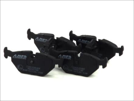 Комплект гальмівних колодок задн, BMW 3 (E36), 3 (E46), 5 (E39), 7 (E65, E66, E67), X3 (E83), Z1, Z4 (E85), Z4 (E86) MG MG 6, MG X-POWER, MG ZT, MG ZT- T ROVER 75, 75 I SAAB 9-5 1.6-5.0 06.88- ABE C2B009ABE