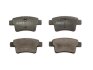 Комплект гальмівних колодок задн, CITROEN C4 GRAND PICASSO I, C4 GRAND PICASSO II, C4 I, C4 PICASSO I PEUGEOT 408 1.6-2.0D 07.06- ABE C2C011ABE (фото 1)