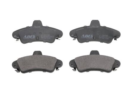 Комплект гальмівних колодок задн, FORD COUGAR, MONDEO I, MONDEO II FORD USA CONTOUR 1.6-2.5 01.93-12.01 ABE C2G012ABE