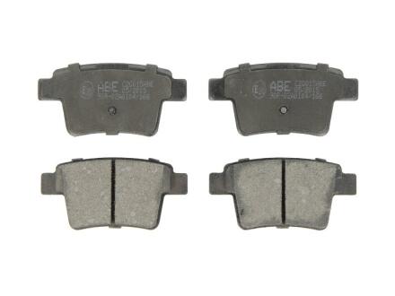 Комплект гальмівних колодок задн, FORD MONDEO III FORD USA FIVE HUNDRED JAGUAR X-TYPE I 1.8-3.0 10.00- ABE C2G015ABE