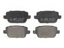Комплект гальмівних колодок задн, VOLVO S80 II, V70 II, V70 III, V70 III/KOMBI, XC70 II FORD FIESTA VI, FOCUS II, GALAXY II, GALAXY MK II, KUGA I, MONDEO IV, MONDEO V, S-MAX 1.4D-4.4 01.01-04.17 ABE C2G017ABE (фото 1)