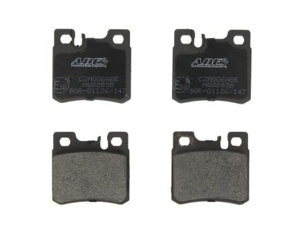 Комплект гальмівних колодок задн MERCEDES ABE C2M006ABE