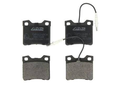 Комплект гальмівних колодок задн, MERCEDES VITO (W638) PEUGEOT 406, 605, 607 1.6-3.0 06.89-02.06 ABE C2P002ABE