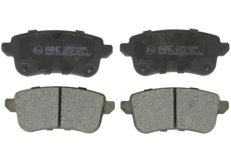 Гальмівні колодки, дискові ABE C2R016ABE