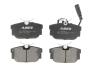 Комплект гальмівних колодок задн, DS DS 3 FORD GALAXY I SEAT ALHAMBRA VW CALIFORNIA T4 CAMPER, PASSAT B5.5, PASSAT B6, PASSAT B7, PASSAT B7/KOMBI, POLO III CLASSIC, POLO IV 1.6-3.6 07.90- ABE C2W010ABE (фото 1)