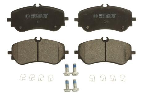 Комплект гальмівних колодок задн MAN TGE, VW AMAROK, CRAFTER 2.0/2.0D/3.0D 12.10- ABE C2W039ABE