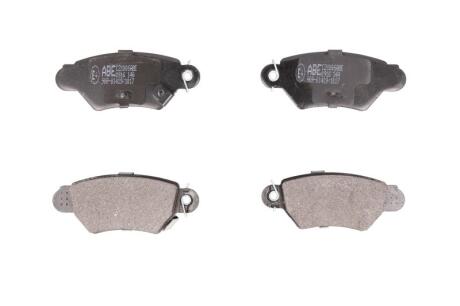 Комплект гальмівних колодок задн, CHEVROLET ASTRA, CORSA, VIVA, ZAFIRA OPEL ASTRA G, ASTRA G CLASSIC, ASTRA G/KOMBI, COMBO TOUR, CORSA C, CORSA C/HATCHBACK, ZAFIRA A 1.2-2.2D 08.94-07.12 ABE C2X006ABE