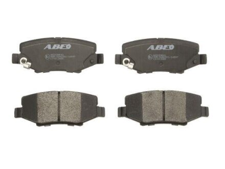 Колодки гальмівні дискові, комплект ABE C2Y013ABE