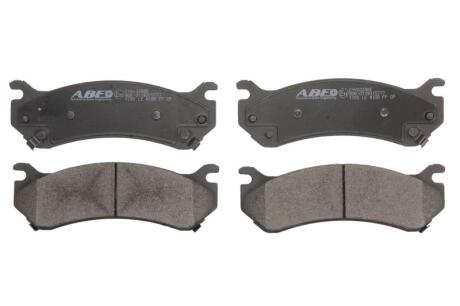 Колодки тормозные дисковые, комплект ABE C2Y016ABE