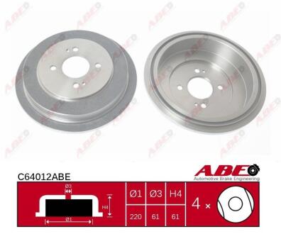 Гальмівний барабан ABE C64012ABE