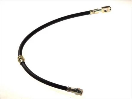 Гальмівний шланг гнучкий передн Лів/Прав (довжина 607мм,діаметр 10мм, M10x1/Banjo) VW CC B7, PASSAT ALLTRACK B7, PASSAT B6, PASSAT B7, PASSAT B7/KOMBI 1.4-3.6 03.05-12.20 ABE C81177ABE