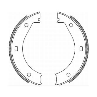 Гальмівна колодка BMW 1 (E81), 1 (E82), 1 (E87), 1 (E88), 2 (F22, F87), 3 (E46), 3 (E90), 3 (E91), 3 (E92), 3 (E93), 3 (F30, F80), 3 (F31), 3 GRAN TURISMO (F34), 4 (F32, F82) 1.6-4.4 09.95- ABE CRB005ABE
