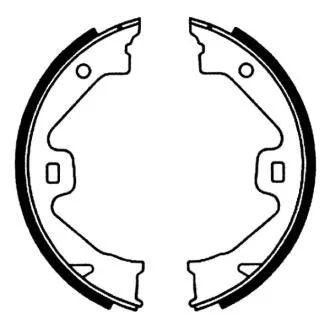 Гальмівна колодка MG MG ZT, MG ZT- T ROVER 75, 75 I 1.8-4.6 02.99-10.05 ABE CRK000ABE