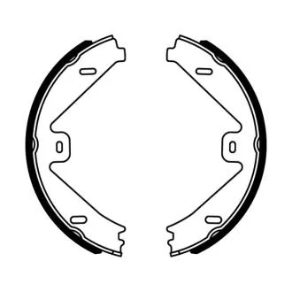 Гальмівна колодка MERCEDES C (C204), CLS (C218), CLS SHOOTING BRAKE (X218), E T-MODEL (S212), E (W212), GLK (X204) 1.8-6.2 06.08- ABE CRM014ABE