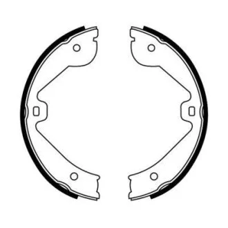 Гальмівна колодка MERCEDES GL (X164), M (W164), R (W251, V251) AUDI A7, Q7 LAND ROVER DISCOVERY III, RANGE ROVER III, RANGE ROVER IV PORSCHE CAYENNE VW TOUAREG 2.5D-6.2 03.02-09.21 ABE CRW000ABE