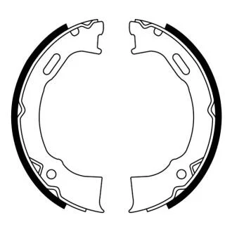 Комплект тормозных колодок, стояночная тормозная система ABE CRY008ABE