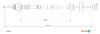 Трос зчеплення CIROEN/PEUGEOT Berlingo/Partner all gear BE4R "1,6-1,9D "07>> ADRIAUTO 07.0181 (фото 1)