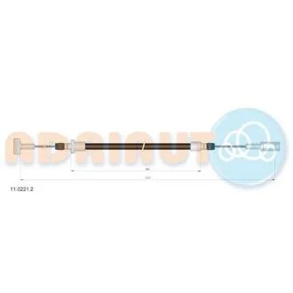 Трос ручного гальма ADRIAUTO 11.0221.2