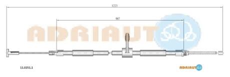 Автозапчасть ADRIAUTO 11.0251.1
