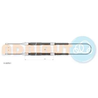Трос гальмівний FIAT Ducato restyling drum brakeR01-/Boxer all drum brakeR02-/Jumper all dr ADRIAUTO 11.0279.1