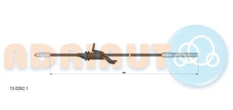 Трос ручного гальма ADRIAUTO 13.0262.1