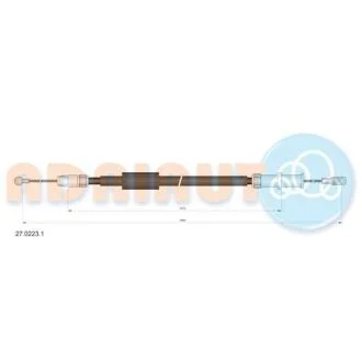 Трос ручного DB209-318 ADRIAUTO 27.0223.1
