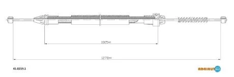 Тросик ADRIAUTO 41.0219.1