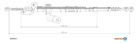 Тросик ADRIAUTO 52.0215.1