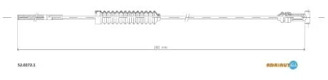Трос зупиночних гальм ADRIAUTO 52.0272.1