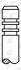 Клапан випускний Fiat Palio 96-20, Fiat Bravo 95-01, Fiat Doblo 00-09 AE V91938 (фото 1)